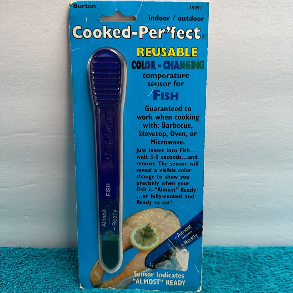 Burton Cooked-Perfect Reusable Color Changing Fish Temperature Sensor 15091